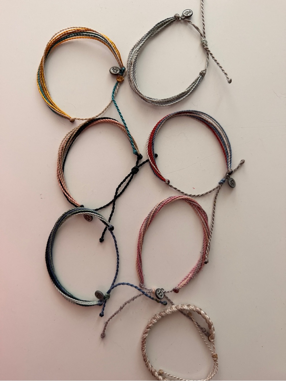 Pura Vida Assorted Pastel & Bright String Bracelet Set
